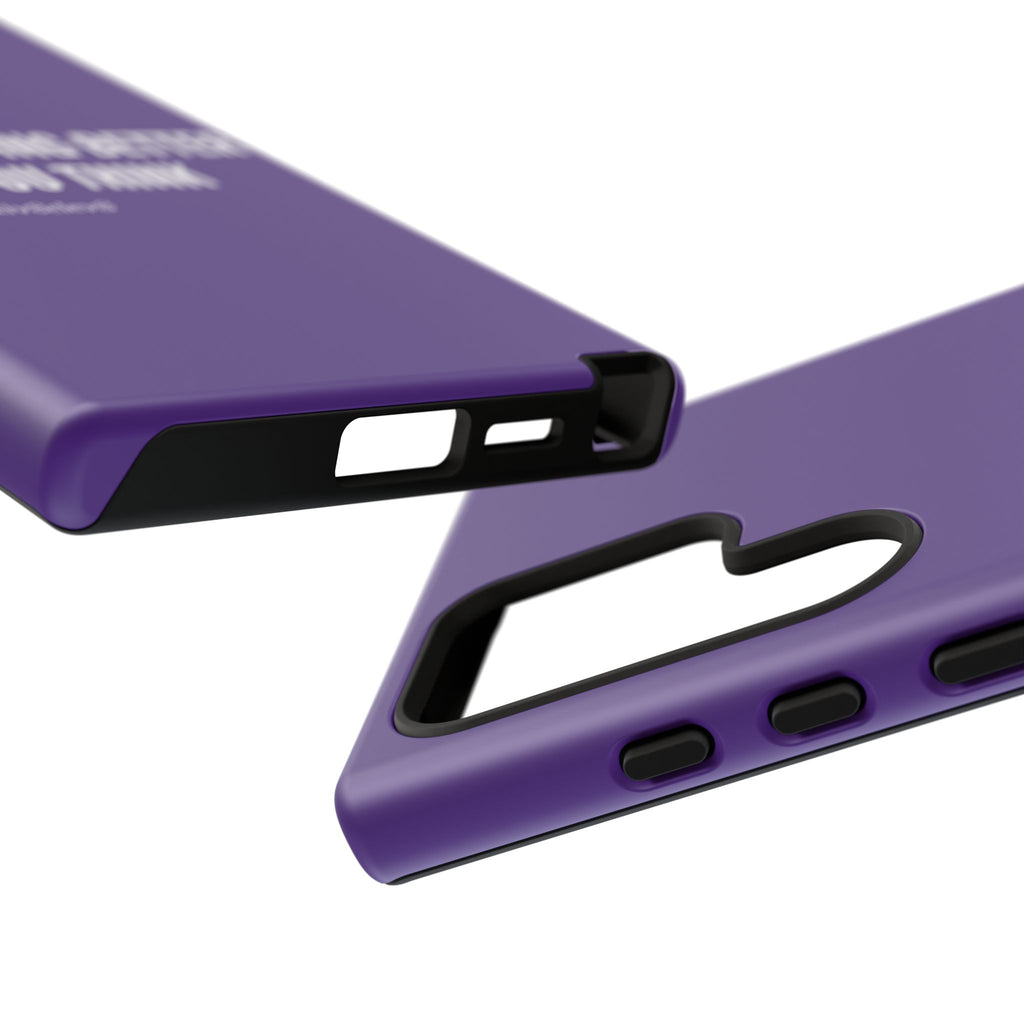 "youre doing better than you think" tough case | purple