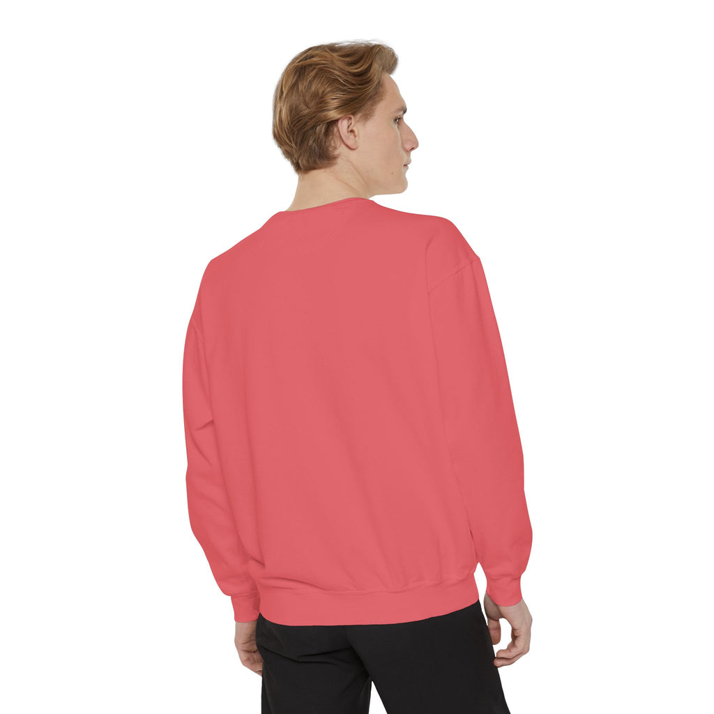 "slow down. listen. breathe." crew neck sweatshirt