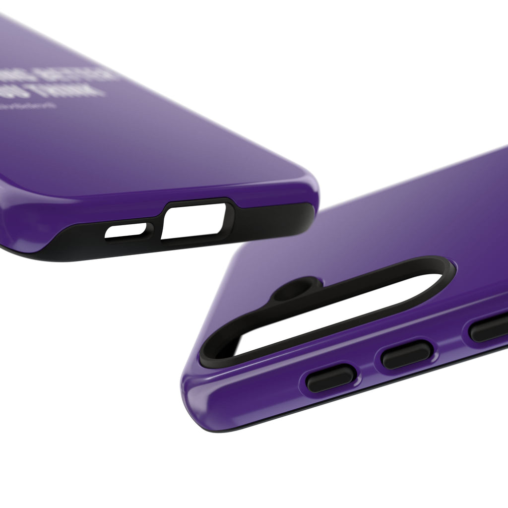 "youre doing better than you think" tough case | purple