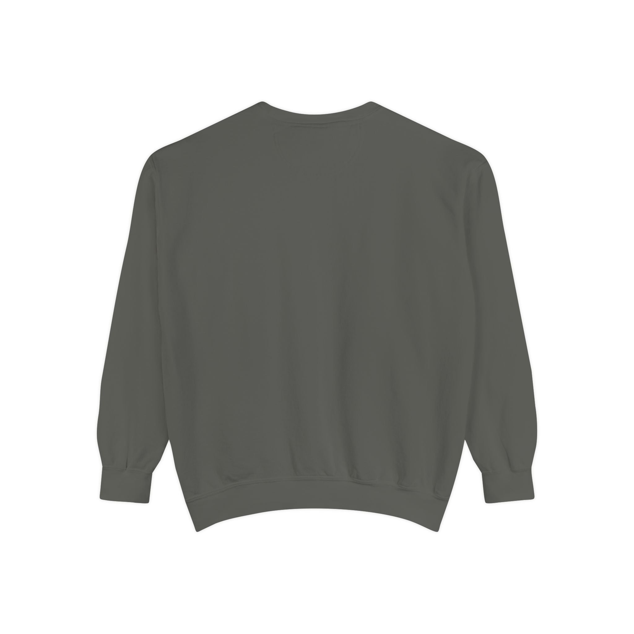 "slow down. listen. breathe." crew neck sweatshirt