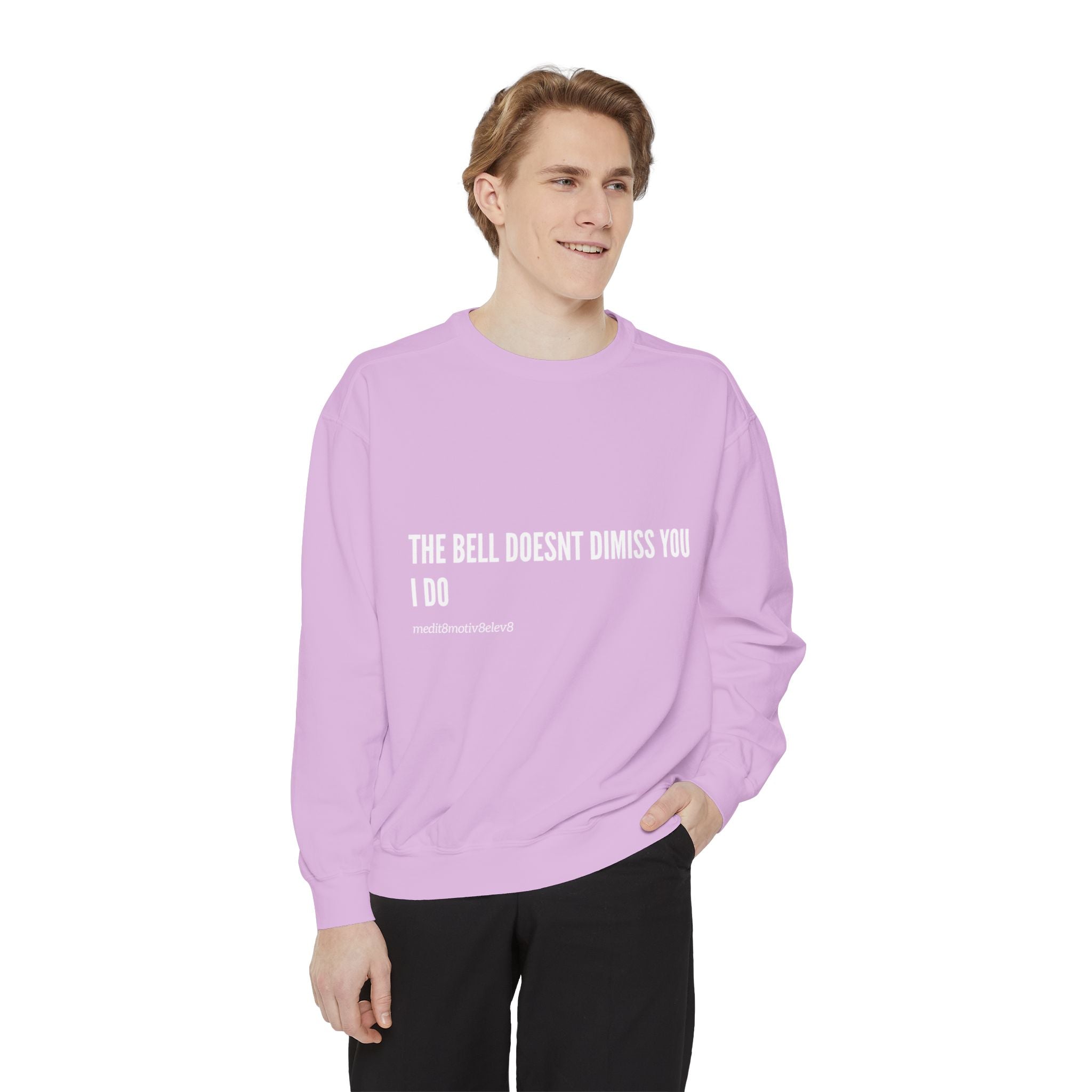 "the bell" crew neck sweatshirt
