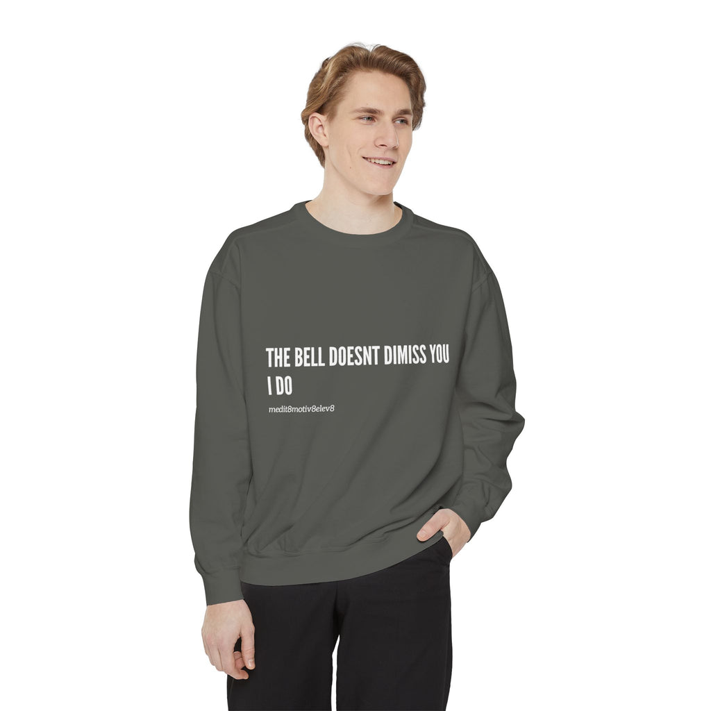 "the bell" crew neck sweatshirt