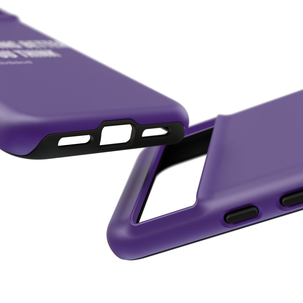 "youre doing better than you think" tough case | purple